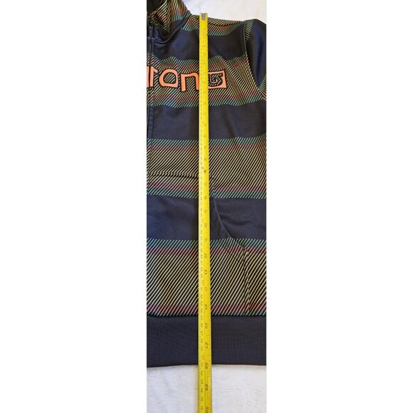 Burton Dryride Full Zip Hoodie Yellow/Red/Green Plaid Mens Large Snowboard - Picture 10 of 11